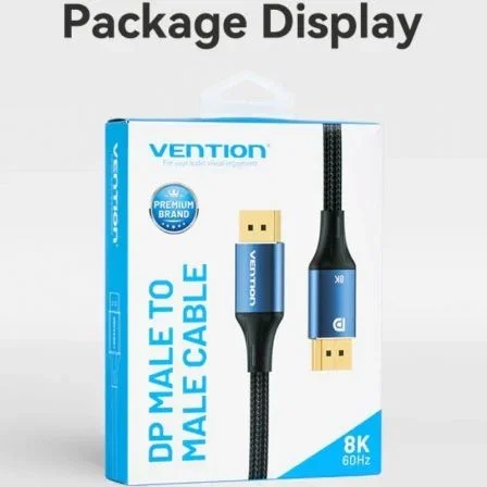 Vention Cable DisplayPort 1.4 8K HCELH 2m Azul